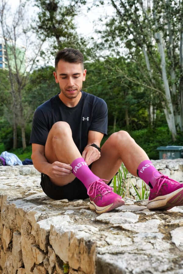 Calcetín Endurance Fucsia