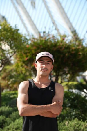 Gorra VERTEX Negro/Rosa