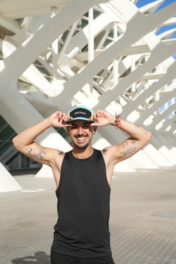 SA702383 Gorra VERTEX Azul/Verde