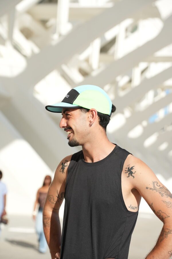 SA702397 Gorra VERTEX Azul/Verde