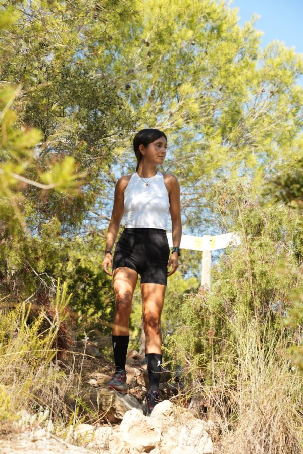 Calcetín Endurance+ Negro & Blanco